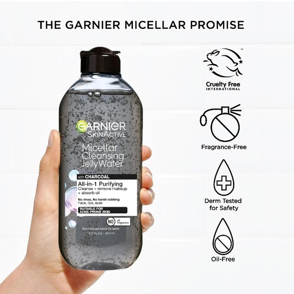 Garnier SkinActive Micellar Cleansing Jelly Water with Charcoal - Picture 5 of 7